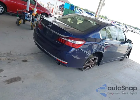 2016 Honda Accord Sport из США, поврежденный, VIN 1HGCR2F54GA038130
